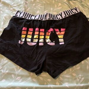 juicy couture pj shorts size small